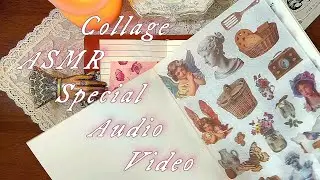 390 天使の贈り物、🍪🎁🪽scrapbookingASMR・journaling・vintagenote・collagenote・decorativenote✨
