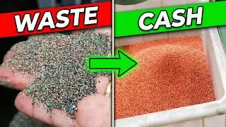Copper recovery from plastic waste generated during cable recycling (Tailings Processing)