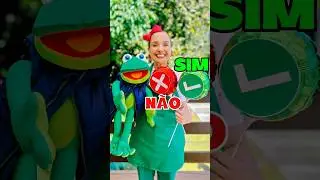 SIM - N&Atilde;O! #educa&ccedil;&atilde;oinfantil #infantil #sapolino #aprenderbrincando #educativo