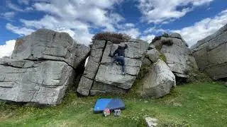 A Mano Abierta 6b, Resconorio Boulder