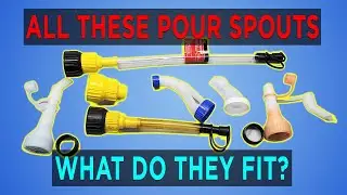 Pour Spouts - for when your are tired of spilling stuff