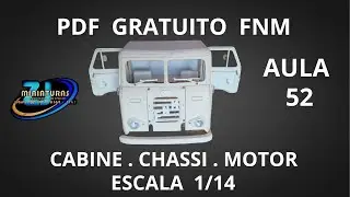 PDF MINIATURA FNM MODELO D 11 000 ESCALA 1/14. Link para download ⬇️ 