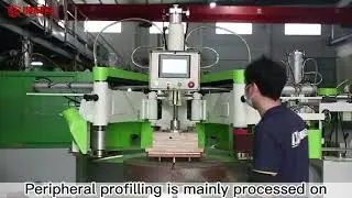 Automatic Copy Milling Machine for Curved Wood Parts#copyshaper #woodworkingmachine #machine
