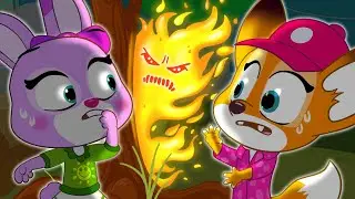 Oh No, Fire in the Jungle + Pretend Play Good Habits For Kids Funny Stories for Kids And Baby