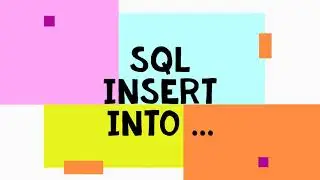 4. SQL INSERT INTO STATEMENT
