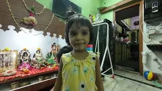 ঠাকুরকে ব্রাশ করাতে যাচ্ছি
