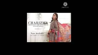 CHARIZMA BEST DESIGN'S NEW COLLECTION2021 3PIECE LAWN UNSTICH EMBROIDERY ORDER THIS CAN'T03118078312