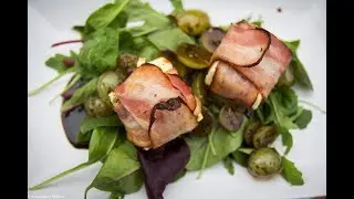 Fetapäckchen mit Bacon vom Grill  [Deutsches BBQ- Grill- & Koch- Rezept]