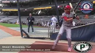 Mikey Romero Prospect Video, Inf, Orange Lutheran High School Class of 2022