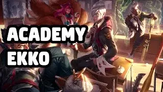 ACADEMY EKKO SKIN SPOTLIGHT - LEAGUE OF LEGENDS