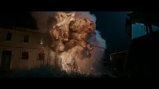 House explosion scene - The Contractor
