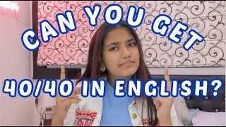 5 Tips for scoring FULL MARKS in English CBSE Class 12 Board Exams 2025 | Ananya Gupta