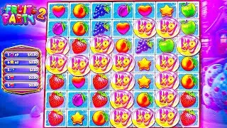 Super Shocking Bonus Buys On Fruit Party 2?! Big Wins! & Massive Luck!