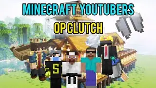 Minecraft youtubers op 🤯clutch🤯 #minecraft #proboiz95 #senpiespider #gamerfleet #smartypie