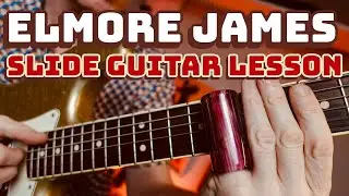 Slide Guitar Lesson Elmore James - The Sky Is Crying