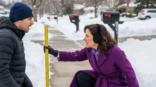 HOA Karen Uses A Ruler To Measure Snow On My Sidewalk And Threatens To File A Lien