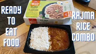 Haldiram's Minute Khana - Rajma Chawal - Ready to eat food review अगर हो मजबूरी तो ये है जरूरी