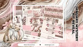 January Mystery Kit Reveal - Planner and Journal Stickers 