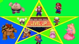 Super Mario RPG Level Up Dance + Poses Green Screen