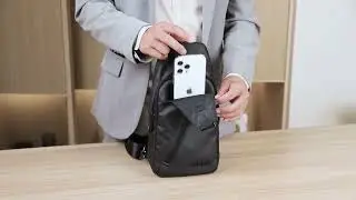 Arctic Hunter XB13006 Sling Bag for Men Slim Crossbody Bag Chest Bag for Men Mobile Bag One Side Bag