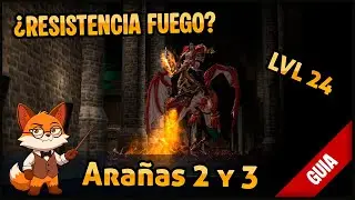 ¿Nivel 24 en Arañas 3? 🕷️ La guía definitiva de Resistencia Fuego en Arañas 2 y 3