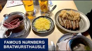 🇩🇪🇩🇪🇩🇪 Bratwursth&auml;usle N&uuml;rnberg 🥨 &mdash; легендарные нюрнбергские сосиски и суп с ливерными кнёделями!