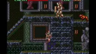 Super Castlevania IV Walkthrough Stage 7 (No Damage & Subweapons)
