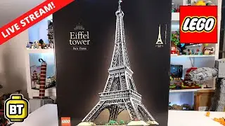 LEGO Icons - Eiffel Tower Build Finale LIVE!