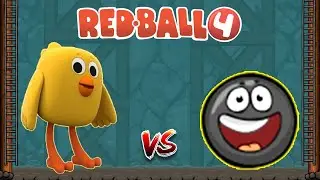 Red Ball 4 vs Luntik Ball All Level Mixup Part 25