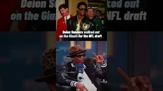 What if Deion Sanders was drafted by the Giants? #shortsvideo #youtubeshorts #shortsyoutube #shorts
