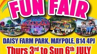 Maypole Vlog. Stanworths funfair. A lovely surprise.