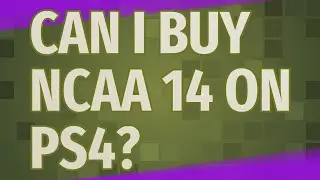 Can I buy NCAA 14 on ps4?
