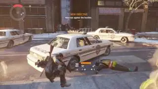 THE DIVISION : Side Mission ( LEVEL 10 ) : RESCUE - Garment District Civillians