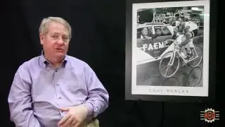 2016 NAHBS. Brett Horton and the 525 Eddy Merckx series