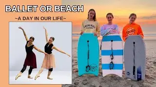 Ballet or the Beach?  Send the day in dance rehearsals or the ocean!  🏖️💦🩰