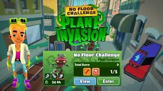 Subway Surfers Plant Invasion No-Floor Challenge 2023 NICK