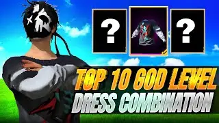 😱 TOP 10 GOD LEVEL FREE FIRE DRESS COMBINATION 2026 | PRO PLAYER LOOK 🔥