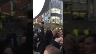 Celtic boys singing Scott Sinclair song in Manchester