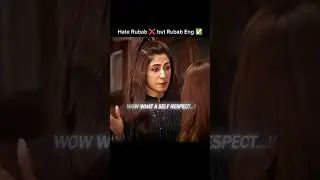 Hate Rubab ❌ But Rubab Eng ✅ II Rubab II kabhi main kabhi tum II #shorts #viralvideo