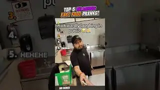 Top 5 HILARIOUS fast food pranks!