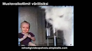 Mustavalkofilmit v&auml;rilliseksi RetroDigi Videopalvelu