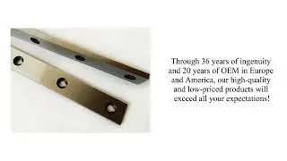 Guillotine Shear Blade for Cold Cutting Steel Sheet and Strip.