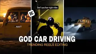 BHAGWAAN Ji Car Driving Reels Editing | GOD In Car Driving Video Editing | GOD in Car Trending Reels