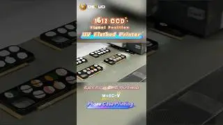 Custom PC Phone Case Printing | 1612 UV Vision Flatbed Printer Demo   #uvprinting #phonecase