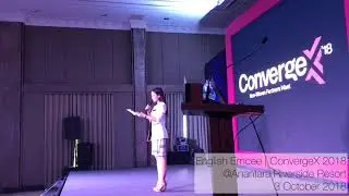 English Emcee (พิธีกรภาษาอังกฤษ) | ConvergeX 2018