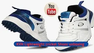 KVH Lightweight Cricket Shoes 👞  Unboxing - Wonderfull shoes for long run #sportsshoes