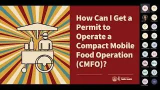 Sidewalk Food Vendor Webinar - 4/13/2023