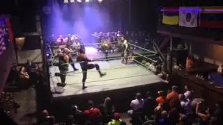 Tag Team Action from Modern Vintage Wrestling Show 2-11-17