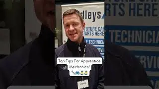 Top tips for an apprentice mechanic! 🔧👍  #automobile #cars #mechanic #auto #apprentice