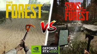 Sons of the Forest vs The Forest | Ultra Settings (RTX 4090)